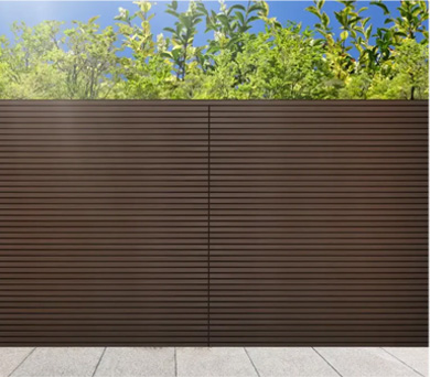 Cladding fence